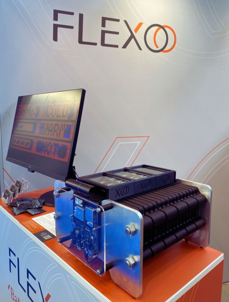 FLEXOO's BaMoS presented as a demonstrator during a show
