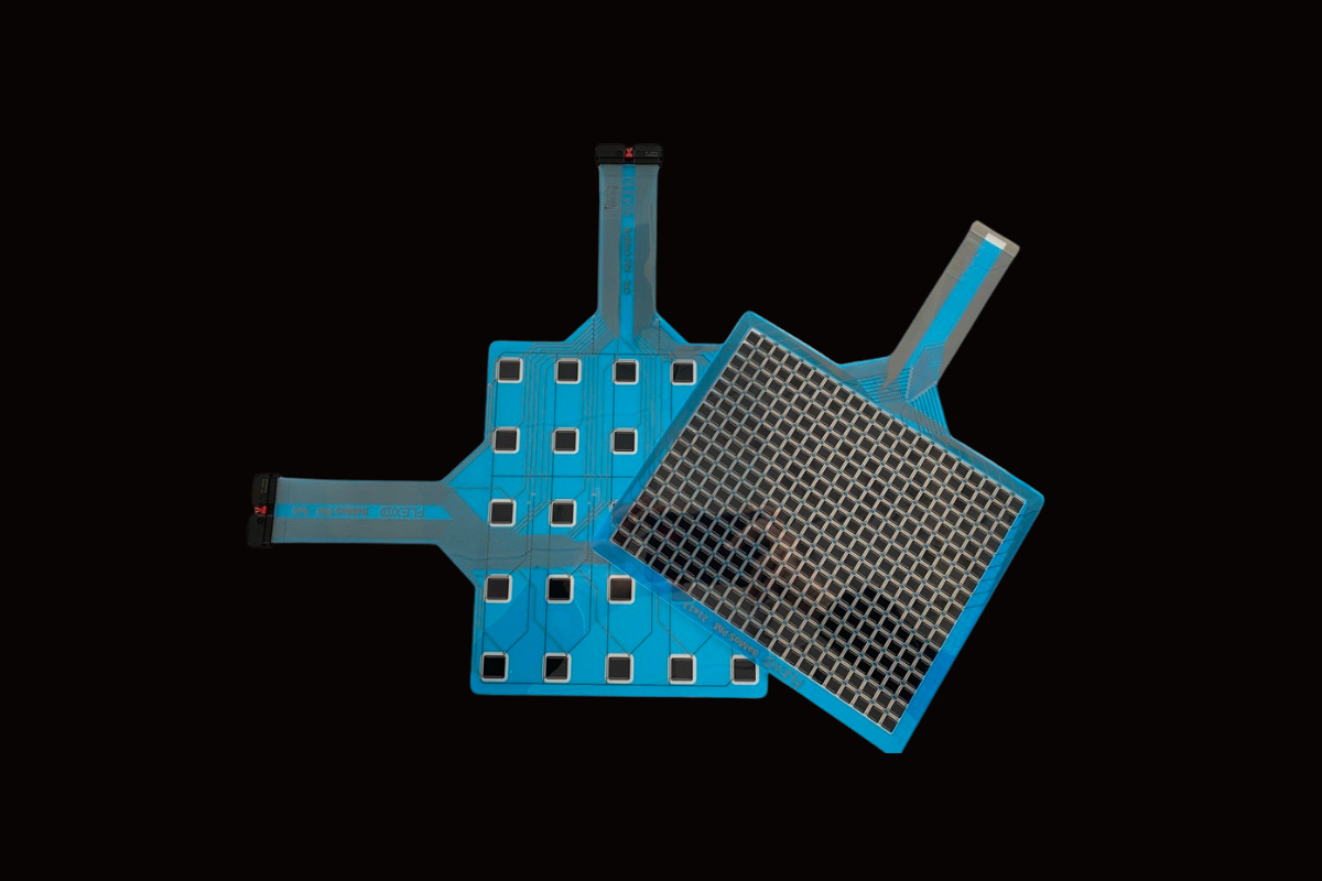 Printed pressure and temperature sensor for batteries