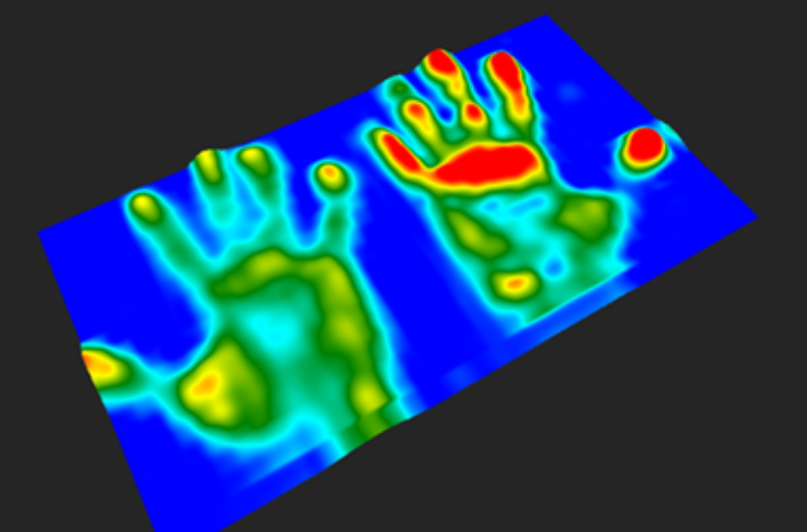 Mapping of pressure and temperature