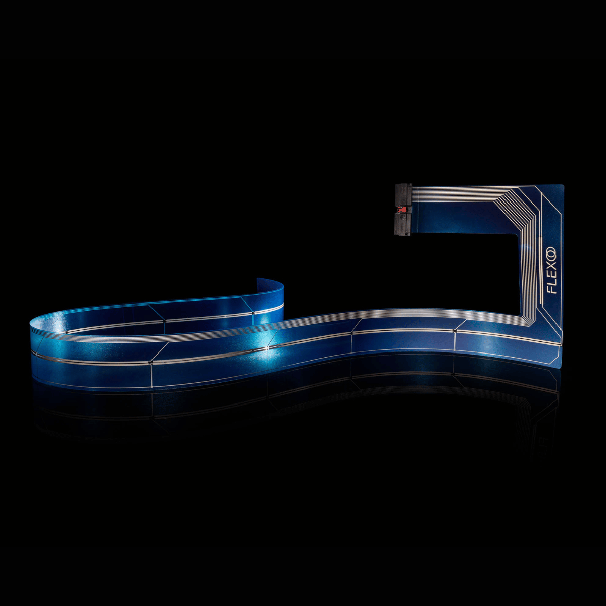 Blue colored leakage sensor in full length